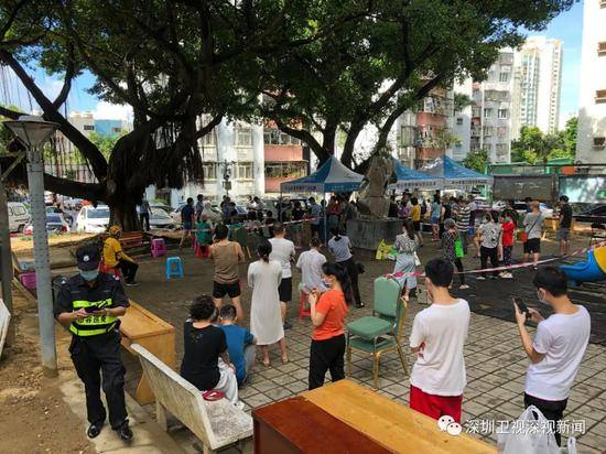 深圳：确诊港籍货车司机居留小区已连夜开展核酸检测