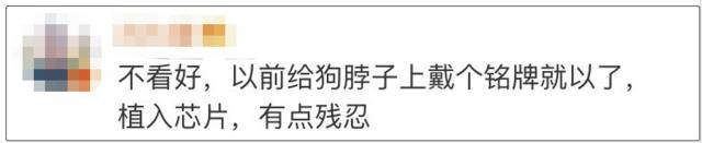 狗狗未植入芯片将被视为无证养犬？网友吵翻了