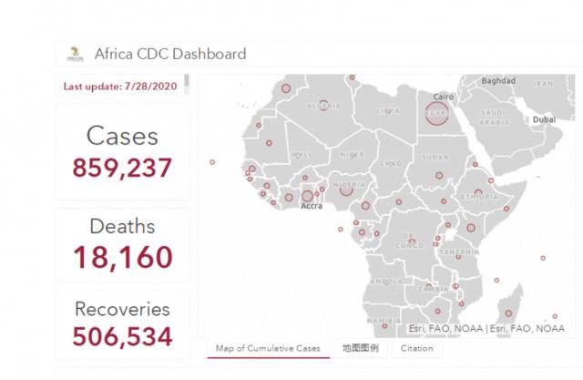 非洲新冠肺炎确诊病例逼近86万 多国调整抗疫措施