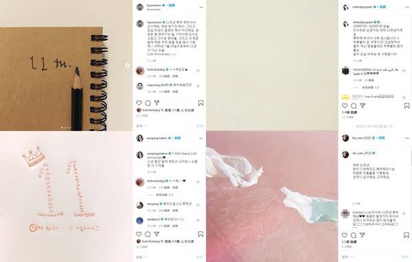 T-ara成员纷纷在社交平台发文庆祝