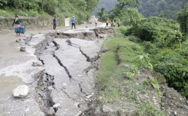 尼泊尔季风雨季引发各类自然灾害 已致183人死亡