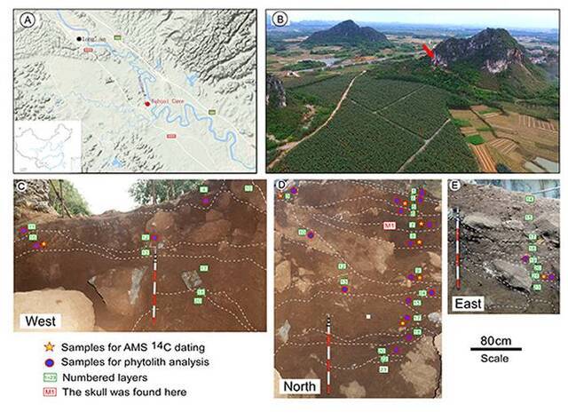 广西隆安县娅怀洞遗址（研究团队供图）