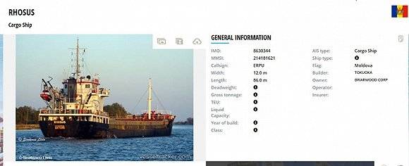 图片来源：Vesseltracker