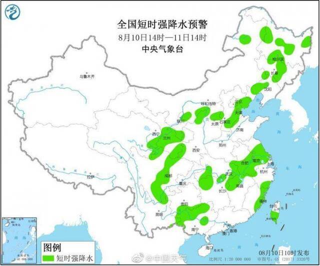 山西河北等地部分地区将有8-10级雷暴大风或冰雹天气