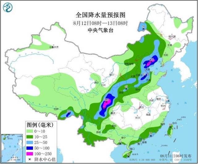 专家：目前看京津冀本轮强降水并不罕见