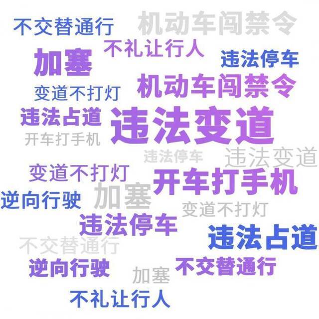 上海市民举报最多交通违法类型公布 这10类数量居前