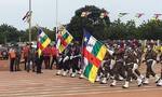 中非共和国举行阅兵式庆祝国家独立日