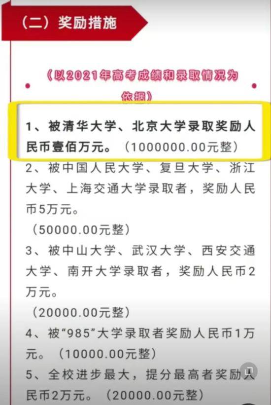 光明日报：复读考上清北奖励100万元值吗？