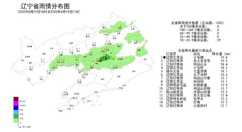 辽宁十三座水库超汛限 今夜东部地区有暴雨