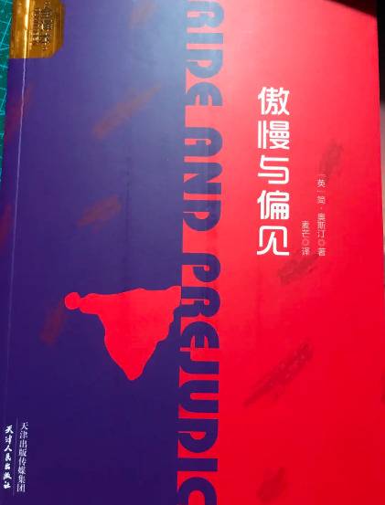 署名麦芒翻译，由天津人民出版社出版的小说《傲慢与偏见》
