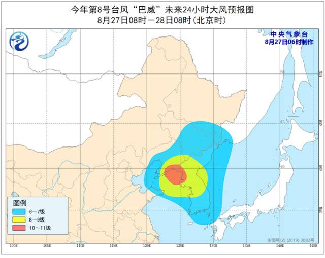 台风巴威已登陆 不在中国但影响不小