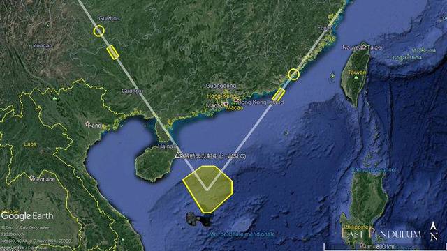 示意图：解放军从浙江发射东风-21D导弹，从青海发射东风-26B导弹图源：东方钟摆