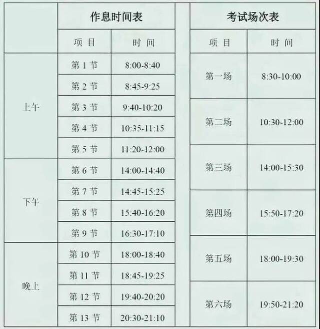 2020-2021校历来啦！新生必看！听说这里面包含最全开学指南哦~