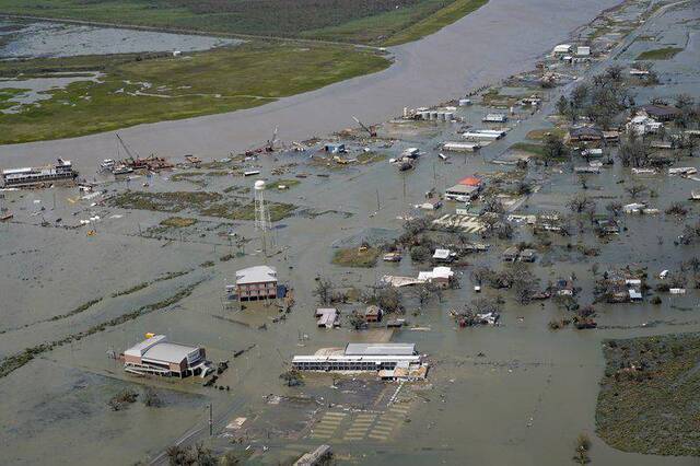 “劳拉”飓风导致路易斯安娜州部分地区受灾