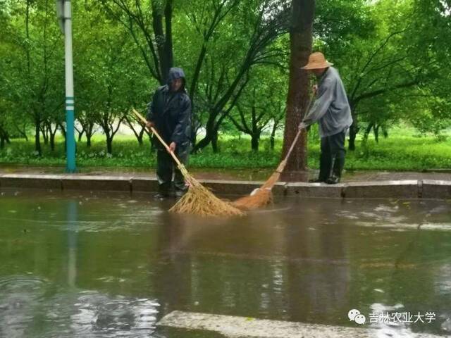 迎战台风“巴威”，后勤人在行动