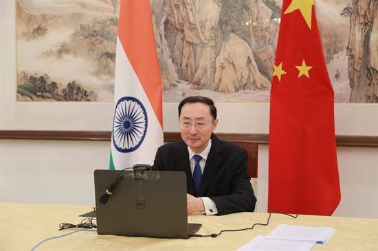 驻印度大使孙卫东接受印媒采访：中印边境局势总体可控
