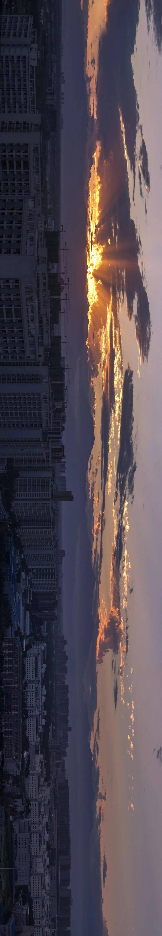 在成电遥望雪山，从平原到高山之巅！