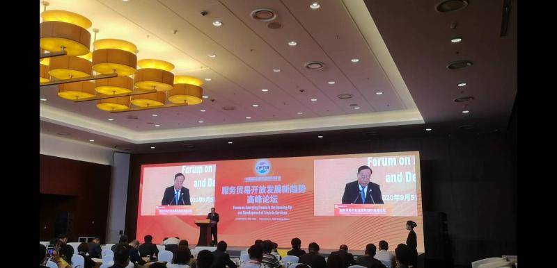 商务部王炳南：服务贸易成为国际贸易新引擎