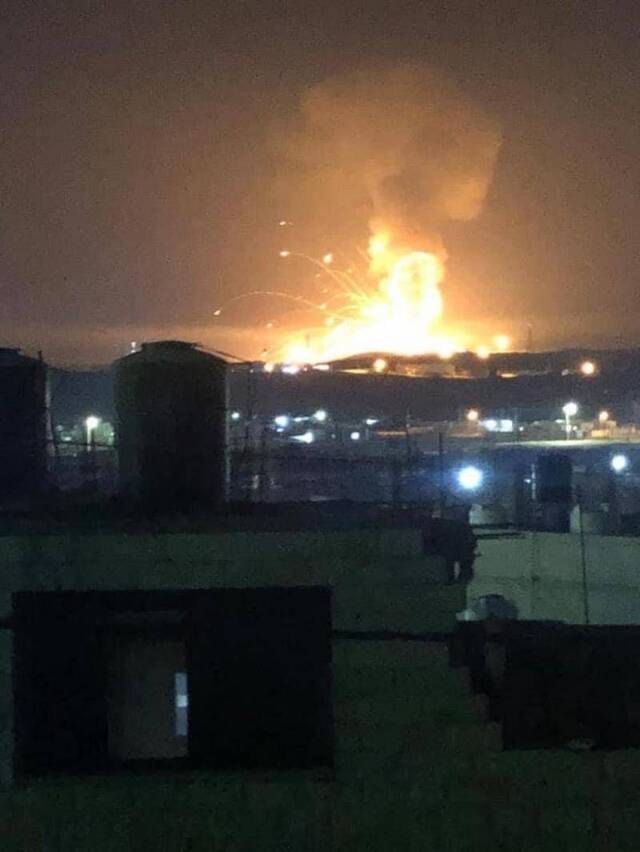 约旦一军火库发生爆炸 暂无人员伤亡报告