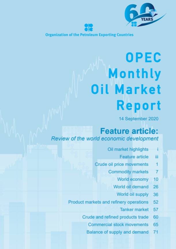 欧佩克发布9月原油市场报告 再次下调全球原油需求预期