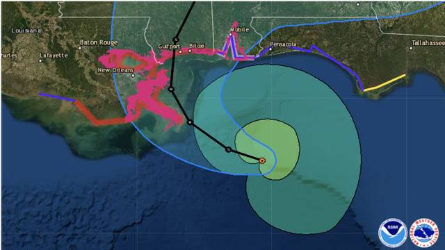 热带风暴“莎莉”来袭 美国密西西比州和路易斯安那州发布疏散令