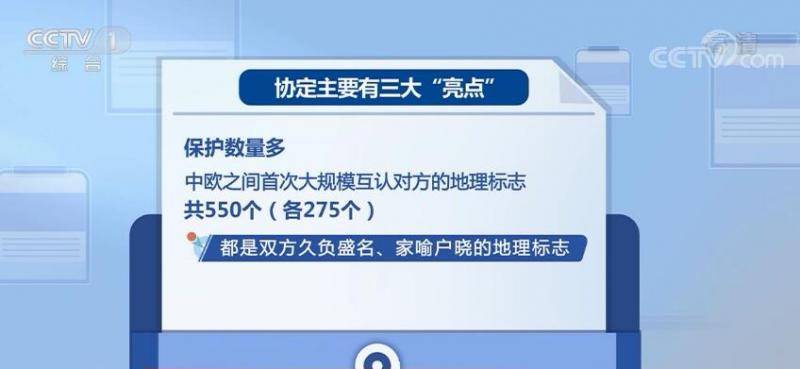 中欧正式签署地理标志协定 三大亮点引人关注