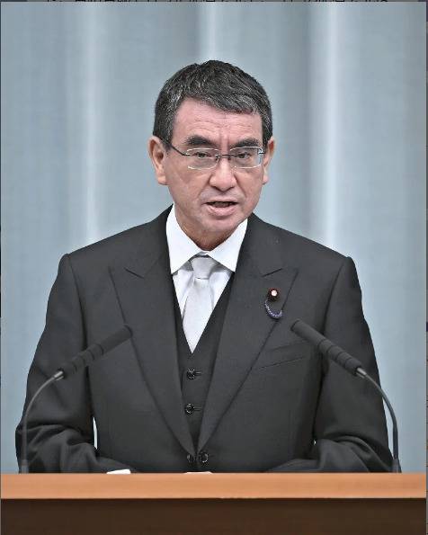 日本行政改革相河野太郎（读卖新闻）