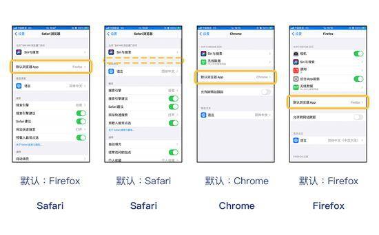 iOS 14重启设备 默认浏览器会自动恢复为Safari