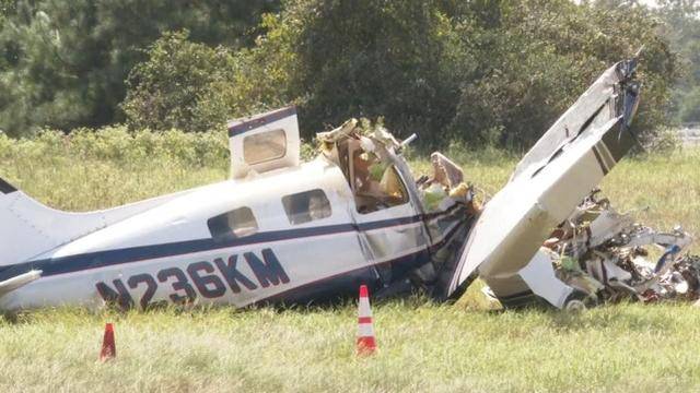 美国得州一架飞机因引擎故障坠毁，致4名乘客死亡