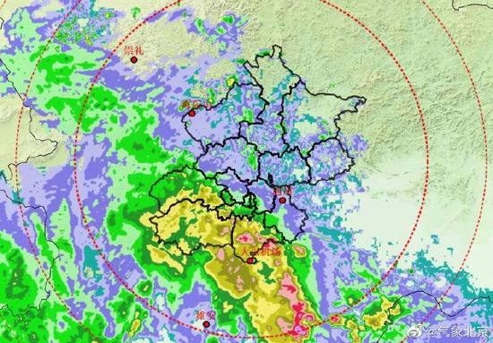 局地短时雨强较大！北京大兴发布雷电黄色和暴雨蓝色预警