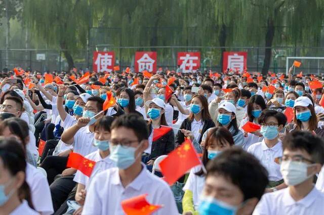 欢迎你，新北体人！直击北京体育大学2020年开学典礼