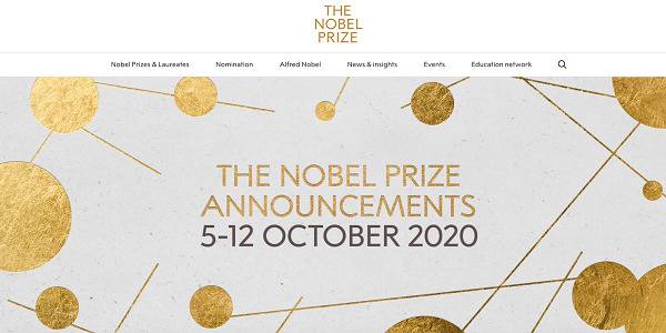 2020年诺贝尔奖颁布将于10月5—12日进行 奖金增至1000万瑞典克朗