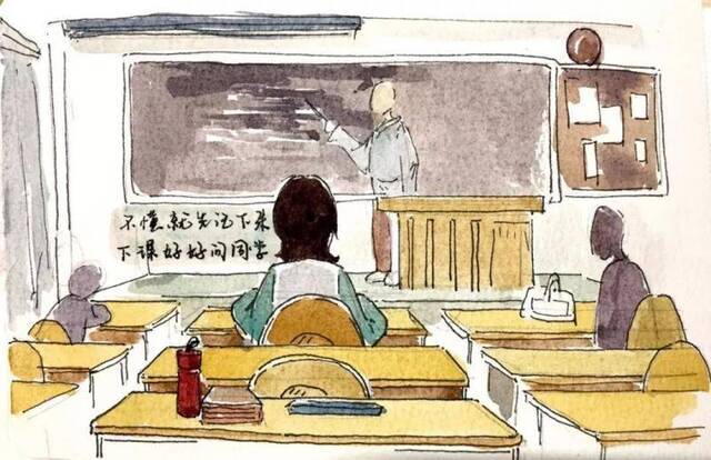 手绘漫画版青大处方笺，帮你解除大学生活的“多症困扰”