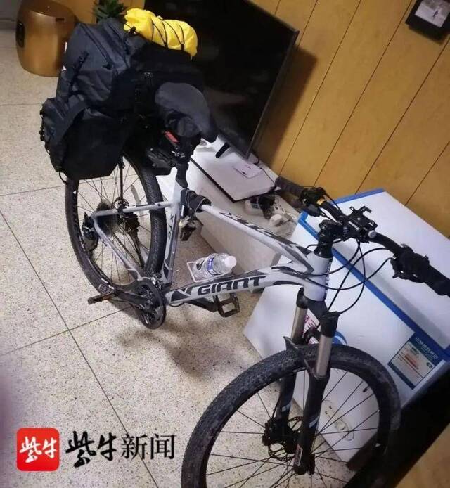 改装后的自行车