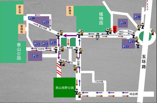 北京：香山红叶季明天开始 共享单车禁止骑上山