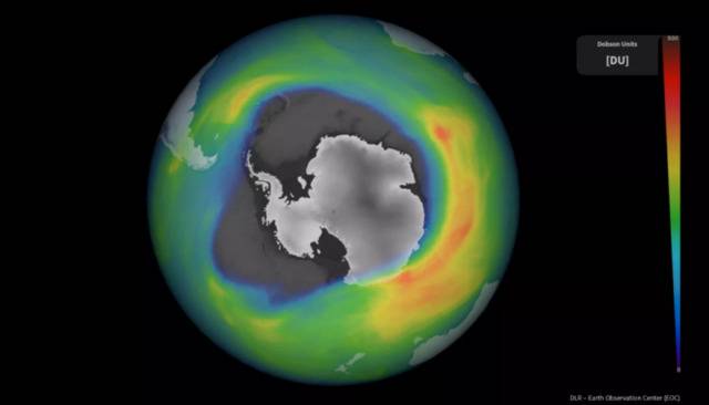 2020年南极臭氧洞“是近年来最大和最深的空洞之一”