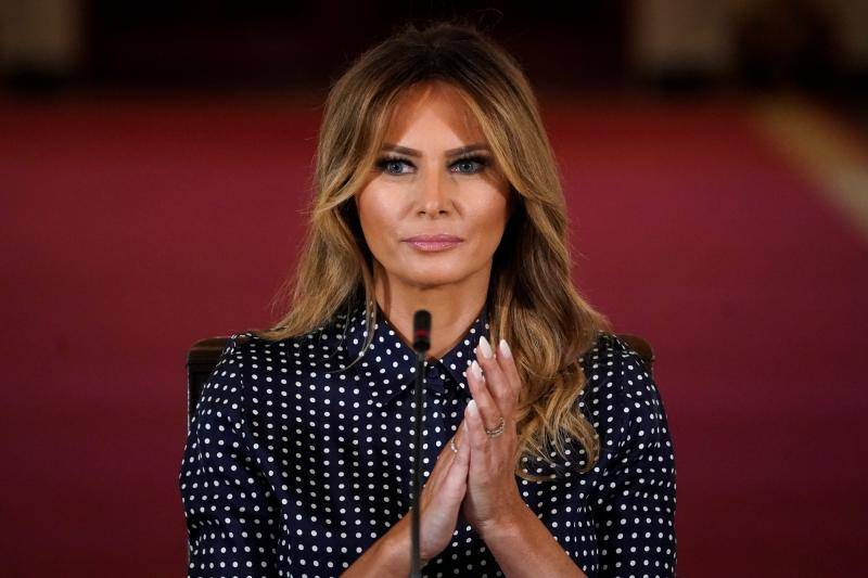 美国第一夫人梅拉尼娅。（图源：Getty Images）