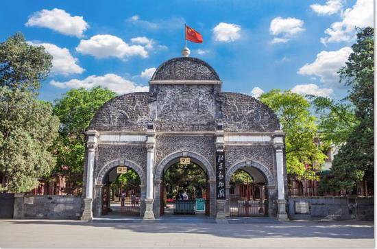 百年砖雕大门“休假” 即日起北京动物园启用新大门