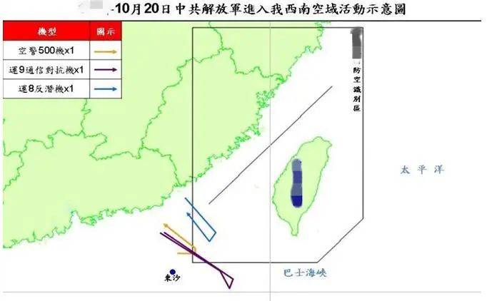 图片来源：台防务部门官网