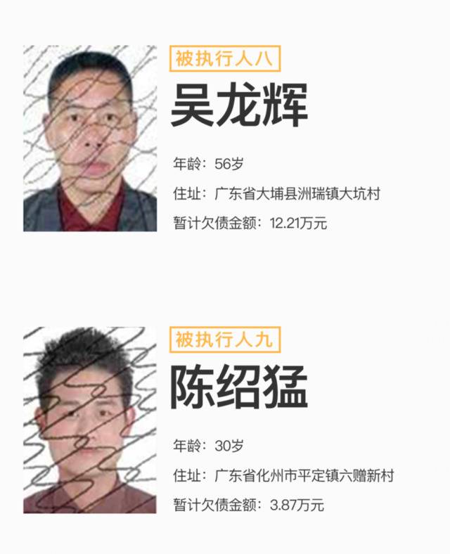 曝光！欠款最高260万！东莞公布一批被执行人名单！