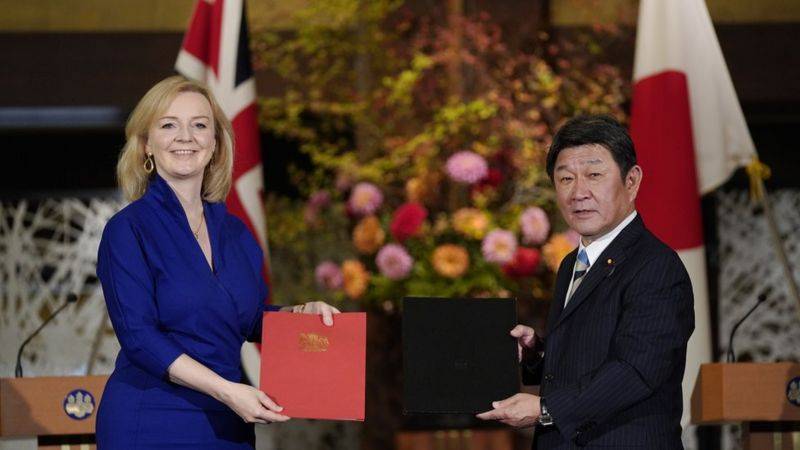 英国与日本签署脱欧后第一份贸易协定