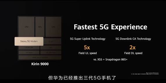 余承东暗讽苹果：其他厂商刚推出5G手机 华为已经推出第三代