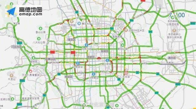 这个周末 北京这些彩叶林景区周边将迎较大车