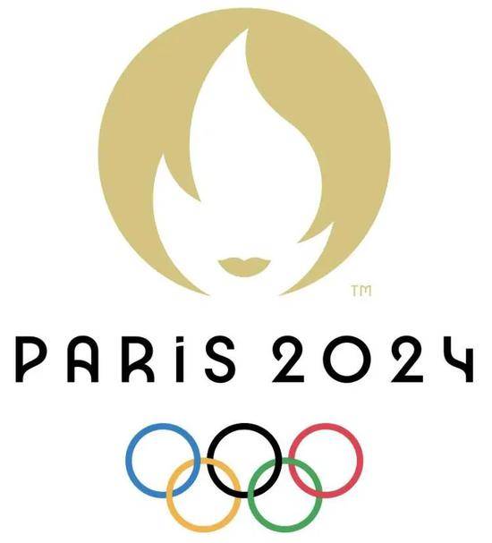 2024年巴黎奥运会会徽。新华社发
