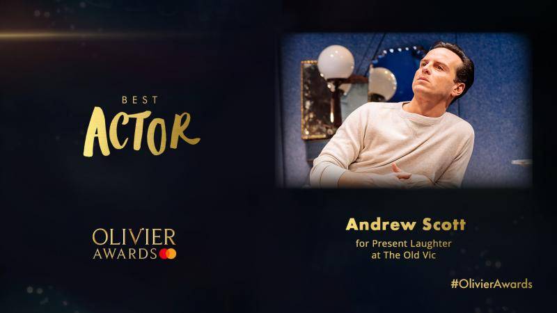奥利弗奖直播颁出，安德鲁·斯科特斩获最佳话剧男主角