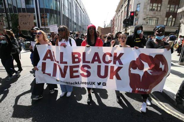 美国“黑人命也是命”改国籍到英国组党？当地组织忙撇清