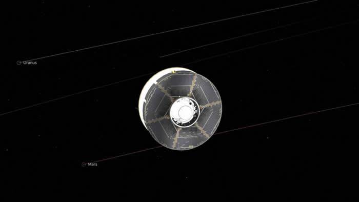 NASA“毅力号Perseverance”漫游者于已经飞行了1.46亿英里距离火星还有一半的路程