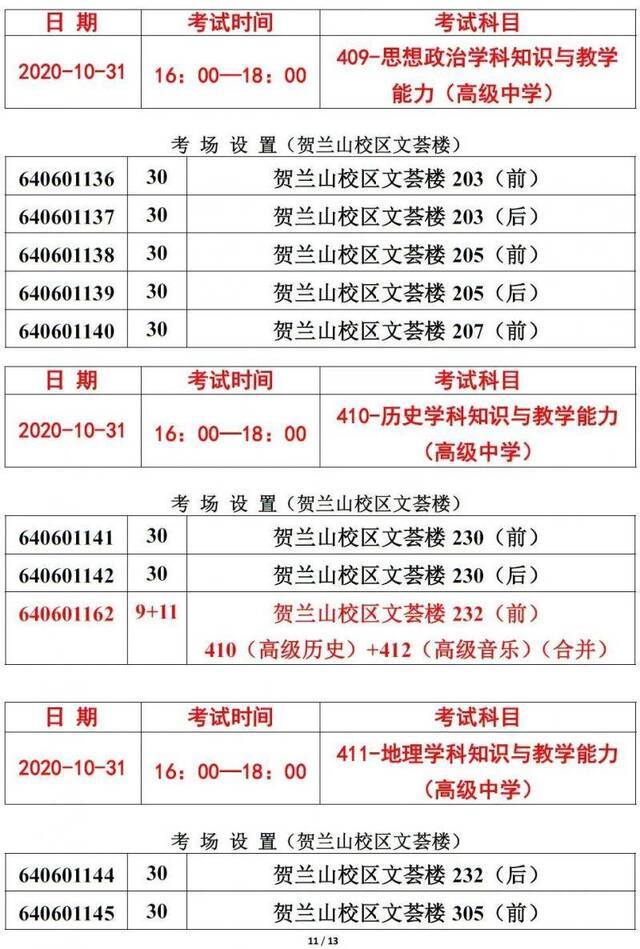 重要提醒！宁夏2020年下半年中小学教师资格考试注意事项来啦