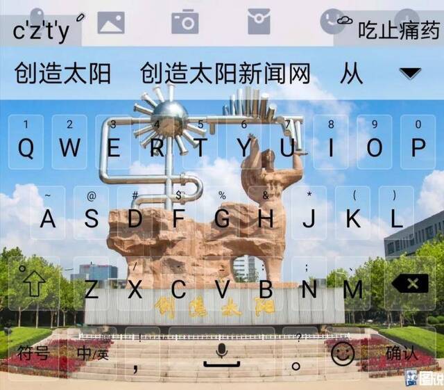 输入“ZGSYDXHD”， 测试你是不是合格的石大人！