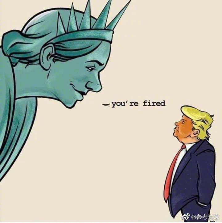 最新：这句话登上美国热搜：YOU'RE FIRED!